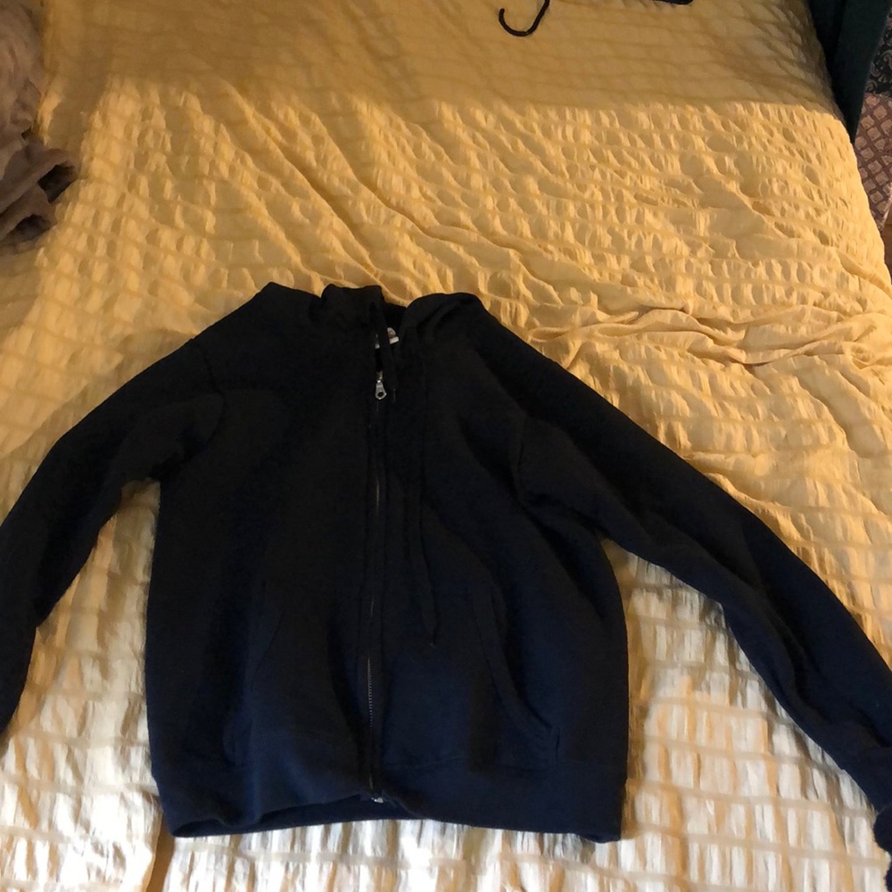 Black hoodie jacket